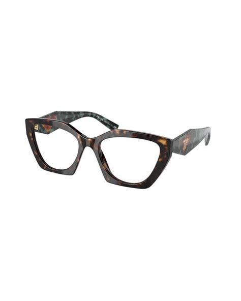 Prada Pr09yv Cat Eye Frames in Black | Lyst