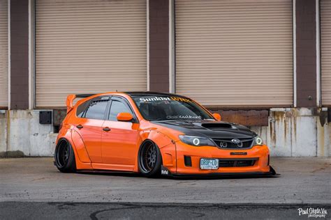 2008-2014 SUBARU WRX STI HATCHBACK WIDE BODY KIT MNTRIDER DESIGN