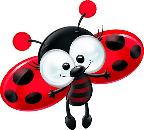 Cute Lady Bug Clipart