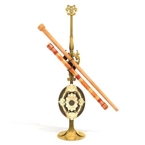 galileo telescope 3d model