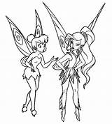 Vidia Is Mad To Tinkerbell In Pixie Coloring Page  coloring sketch template