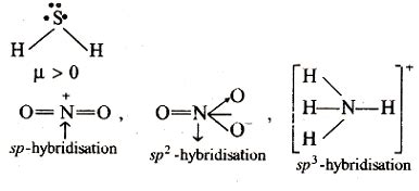 The hybridisation of atomic orbitals of nitrogen in NO2^+ NO3^- and NH4^+ are - Sarthaks ...