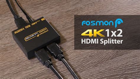 4K HDMI Splitter 1 in 2 Out (Specs & Instructions) HD8186 - YouTube