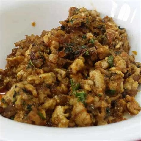 How to make Bheja Fry Masala (goat Brain) Recipe