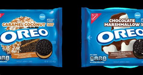 Oreo's New Chocolate Marshmallow & Caramel Coconut Flavors Are Coming ...