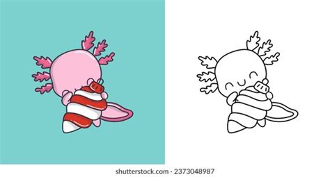 334 Axolotl Cartoon Coloring Pages Images, Stock Photos, 3D objects, & Vectors | Shutterstock