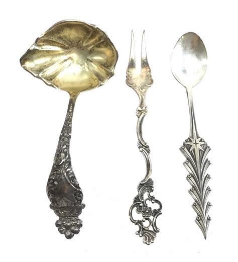 Lot - Vintage Assorted Sterling Silver Serving Utensils