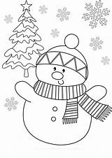 Coloring Page Of Christmas sketch template