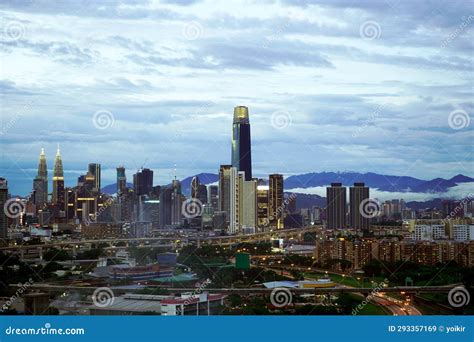 Kuala lumpur city view stock image. Image of skyscraper - 293357169