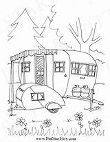 Free Printable Camper Coloring Pages sketch template