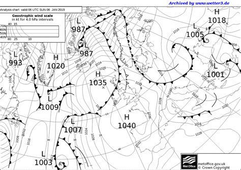 Met Office Surface Pressure Charts Archive