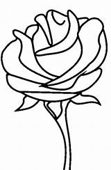 Free Printable Roses Coloring Pages For Kids sketch template