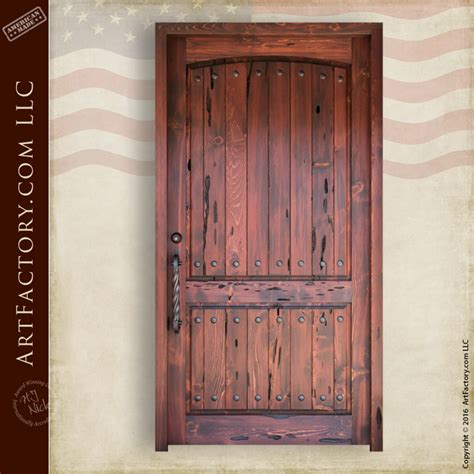 Castle Entrance Door: Solid Wood Doors Handmade In Old World Craft