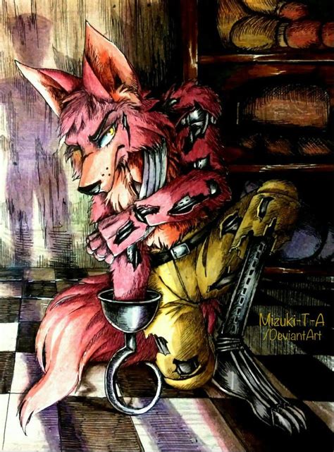 Foxy FNaF fanart, Mizuki- T-A | Fnaf foxy, Fnaf, Five nights at freddy's