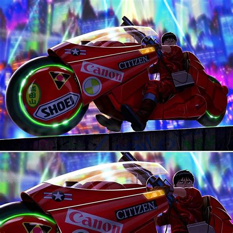 Kaneda's bike. | Akira anime, Akira kaneda, Anime movies