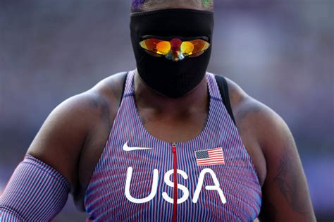 Why Did Olympic Shot Putter Raven Saunders Wear A Mask?