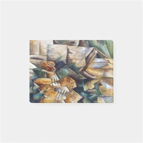 Georges Braque Violin and Palette Post-it Notes | Zazzle.ca