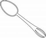 Spoon coloring Page  Free Printable Coloring Pages sketch template