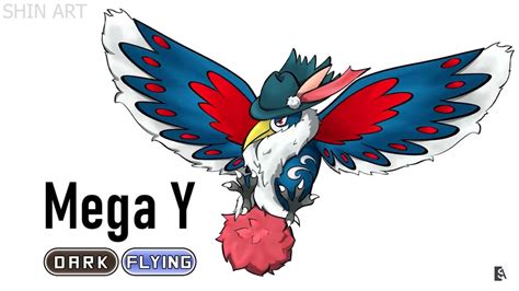 Mega honchkrow y | Pokemon pictures, Pokemon, Art