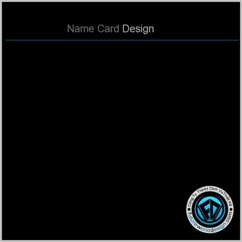 Name Card Design