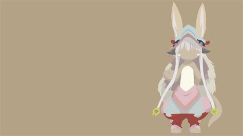 Wallpaper : Made in Abyss, anime, Nanachi Made in Abyss, minimalism, vector 1920x1080 ...