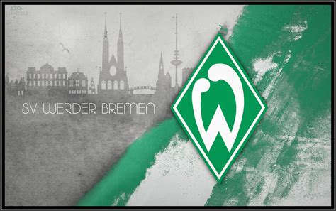 Sv Werder Bremen Logo - Download wallpapers SV Werder Bremen, creative 3D logo ... : Zum drucken ...