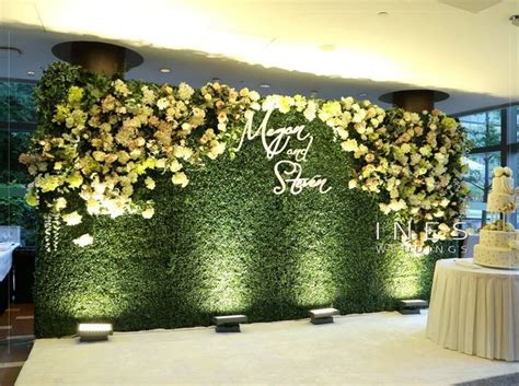Imagen relacionada | Photo backdrop wedding, Flower wall wedding ...