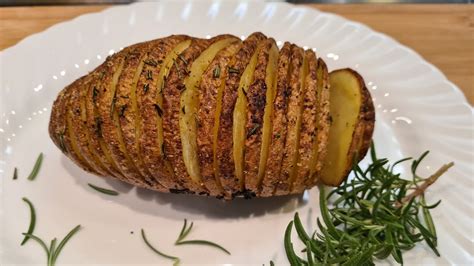 Hasselback Potato Cooked in an Emeril Lagasse Air Fryer - YouTube