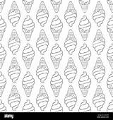 Ice Cream Cone Coloring Page Printable Hi Res Stock Photography And  sketch template