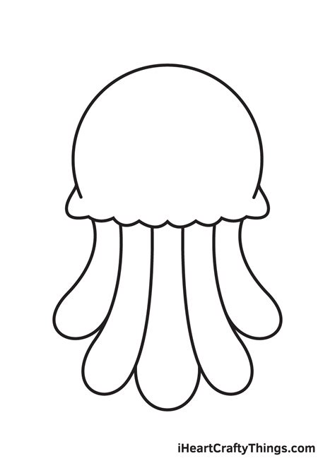 Jellyfish Drawings For Kids