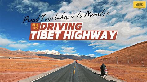 Beijing-Tibet Expressway - 4K Driving from Lhasa Downtown to Namtso Scenic Area Part.1/2 - YouTube