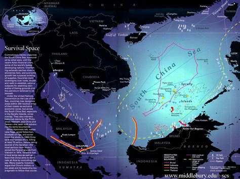 EEZ Claims and Hydrocarbon Resources, NGS | The South China Sea