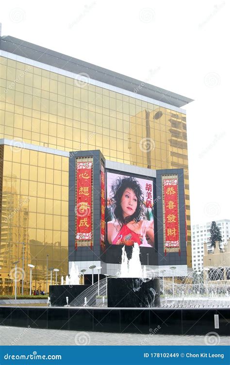 Exterior View of the Sands Macao Casino Editorial Stock Image - Image of macau, casino: 178102449