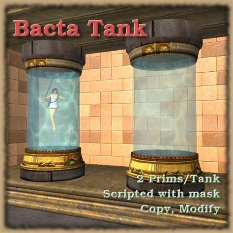 Second Life Marketplace - Bacta Tank (2 prims)