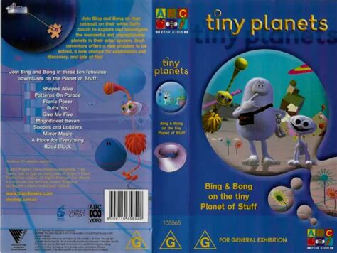 TINY PLANETS -BING &Bong On The Tiny Planet Of Stuff Vhs Video Pal~Rare Find £37.81 - PicClick UK