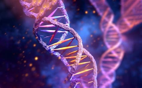 Premium AI Image | human DNA structure