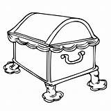 Treasure Chest 2 Coloring Page  Free Printable Pages For Kids sketch template