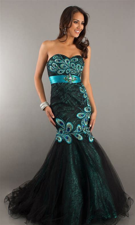 peacock dress! so pretty! | Peacock dress, Dresses, Alyce paris prom ...