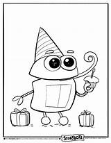 Coloring Storybots Bots Para Story Bookmarks Activity Pages Sheets  sketch template