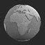 3D world continents - TurboSquid 1270056