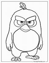 Angrybirds Coloring Pages sketch template