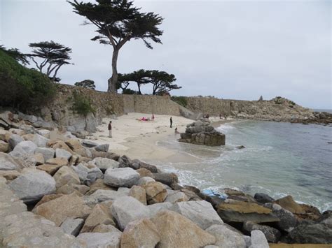 Lovers Point Park Beach in Pacific Grove, CA - California Beaches