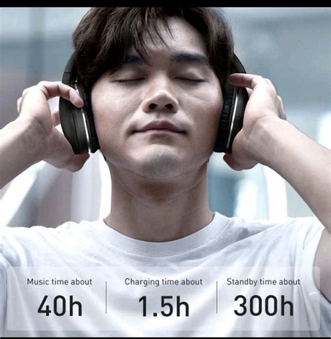 Baseus D02 bluetooth wireless headphones, Audio, Headphones & Headsets on Carousell