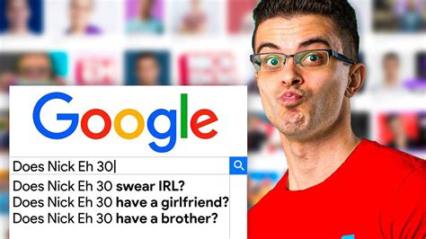 Nick Eh 30 answers most searched Google questions! - YouTube