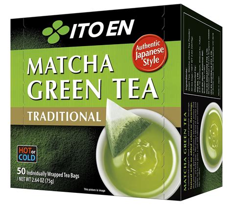 Ito En Traditional Matcha Green Tea, 50 Count - Walmart.com - Walmart.com