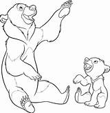 Coloring Page  Brother bear coloring Pages 21 sketch template