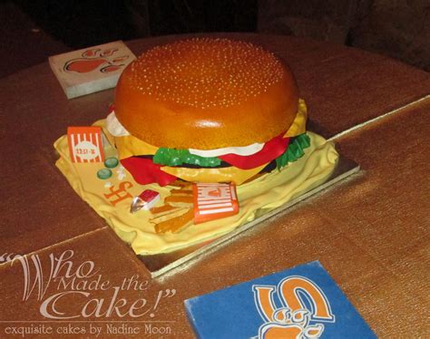 burger king birthday cake - Maisha Bertram