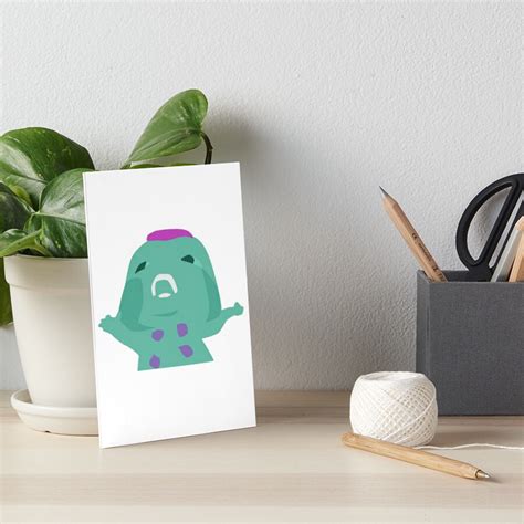 "Screaming Bibble Meme" Art Board Print for Sale by popfunbubblegum | Redbubble