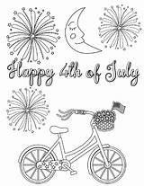 Fourth Of July Coloring Pages sketch template