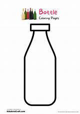 Bottle Coloring Pages For Kids – Free Printable  Art & Craft sketch template
